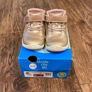Stride Rite 360 Leopoldo toddler girl boots size 5M